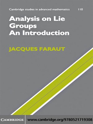 cover image of Analysis on Lie Groups